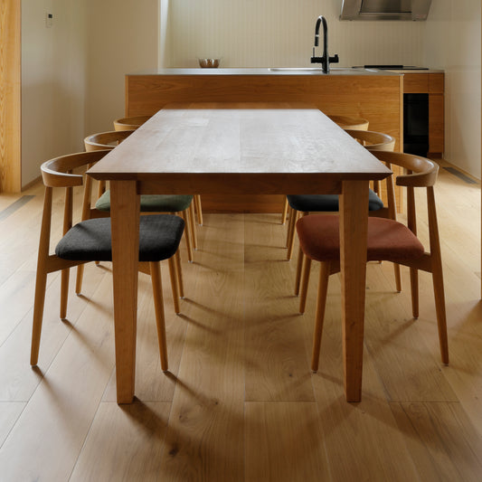 ダイニングテーブル (ハードメープルタモ)